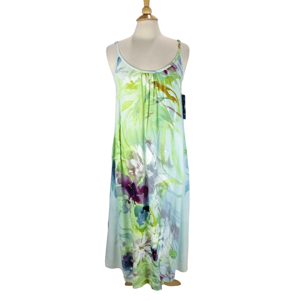 NWT Jams World Dress‎ Size S Ariana Midi Maxi in Magical Floral Hawaiian Flawed